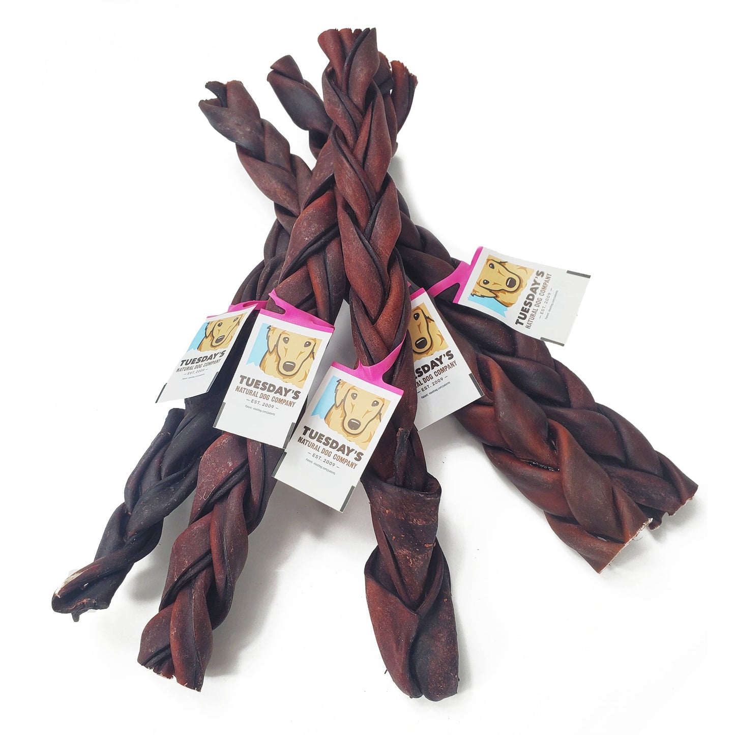 12" Standard Braided Collagen Sticks