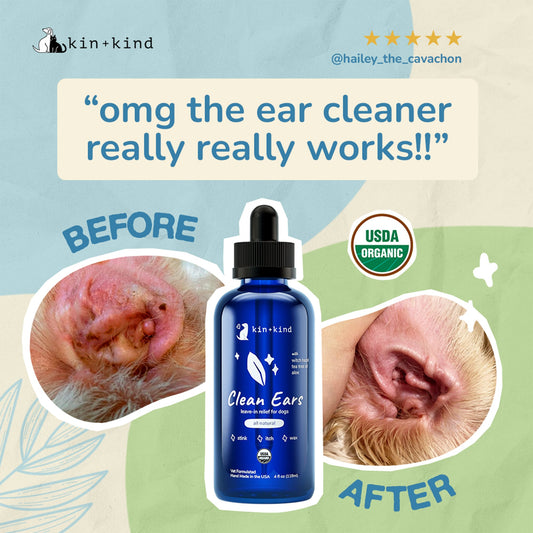 Kin+Kind Dog Ear Cleanser