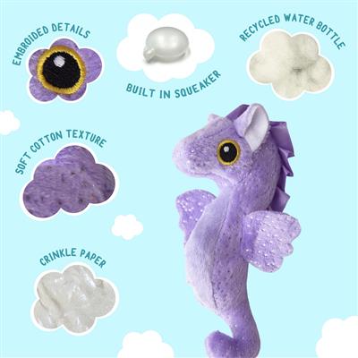 SnugArooz Baby Shelly Plush Dog Toy 4.5"