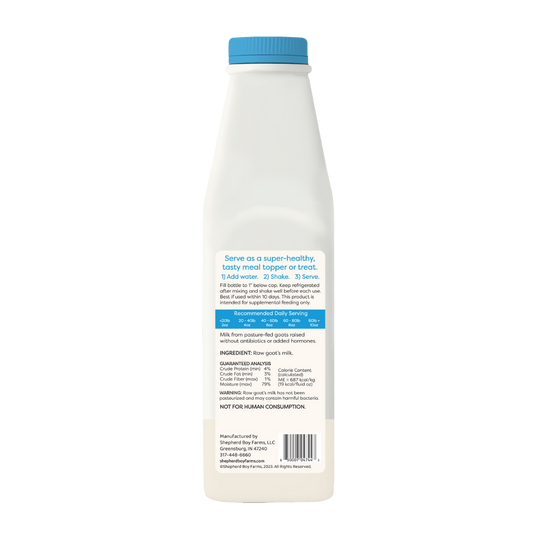 Freeze Dried Raw Goat's Milk - Classic