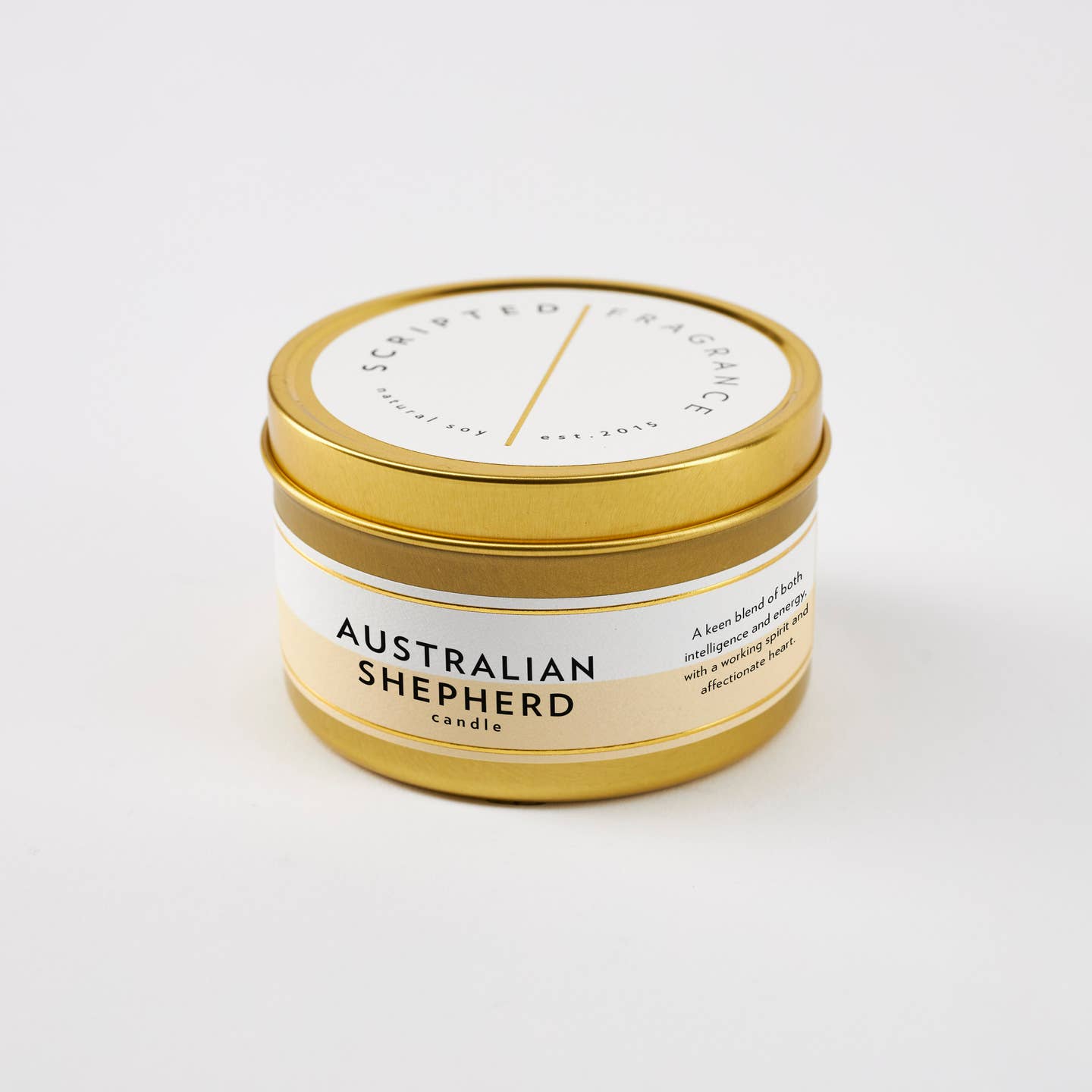 Australian Shepherd Dog Breed Soy Candle