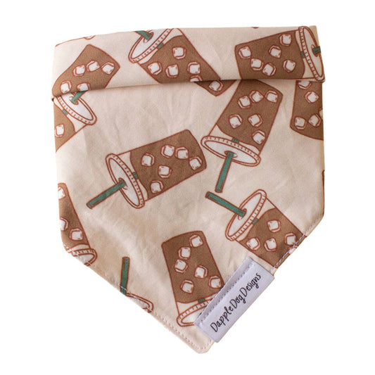 Iced Coffee Dog Bandana