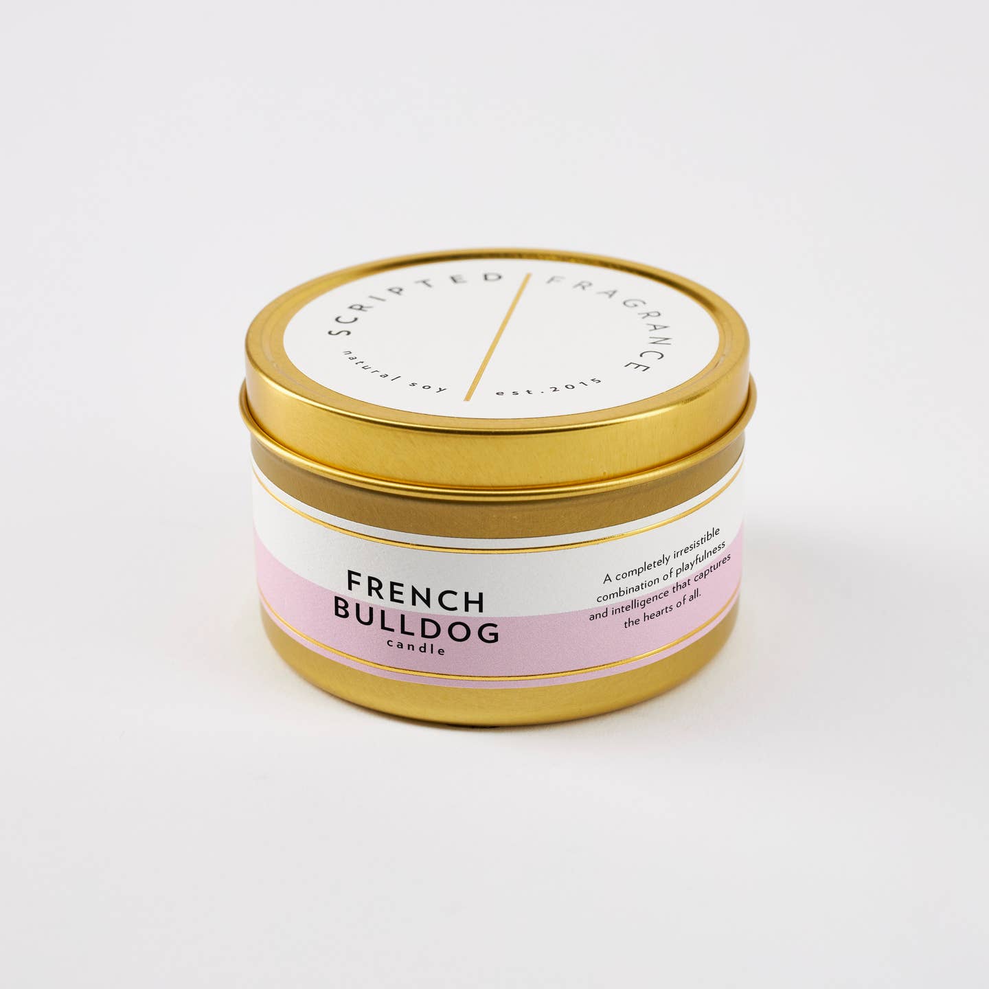 French Bulldog Dog Breed Soy Candle