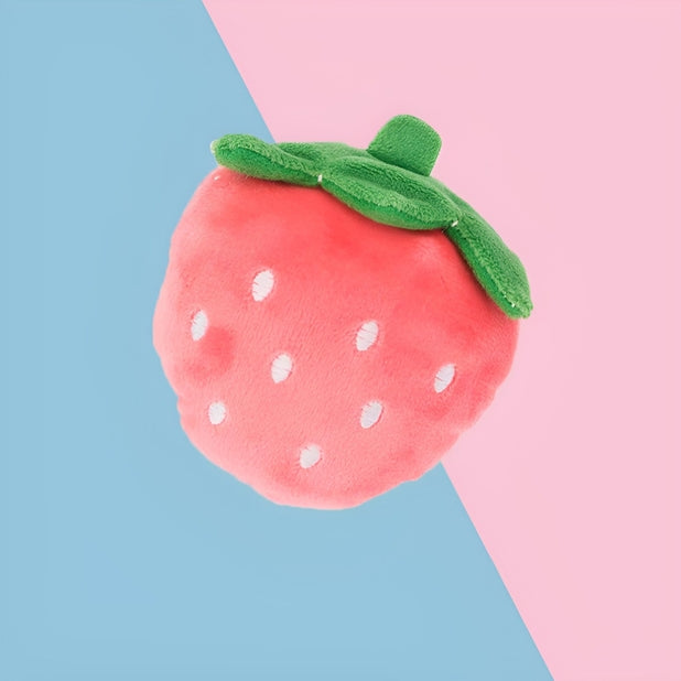 Squeaky Strawberry Toy