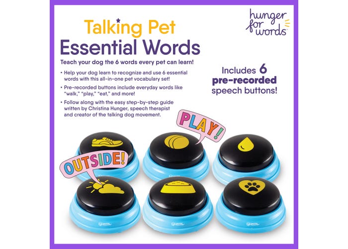 Hunger for Words: Talking Pet Essential Words