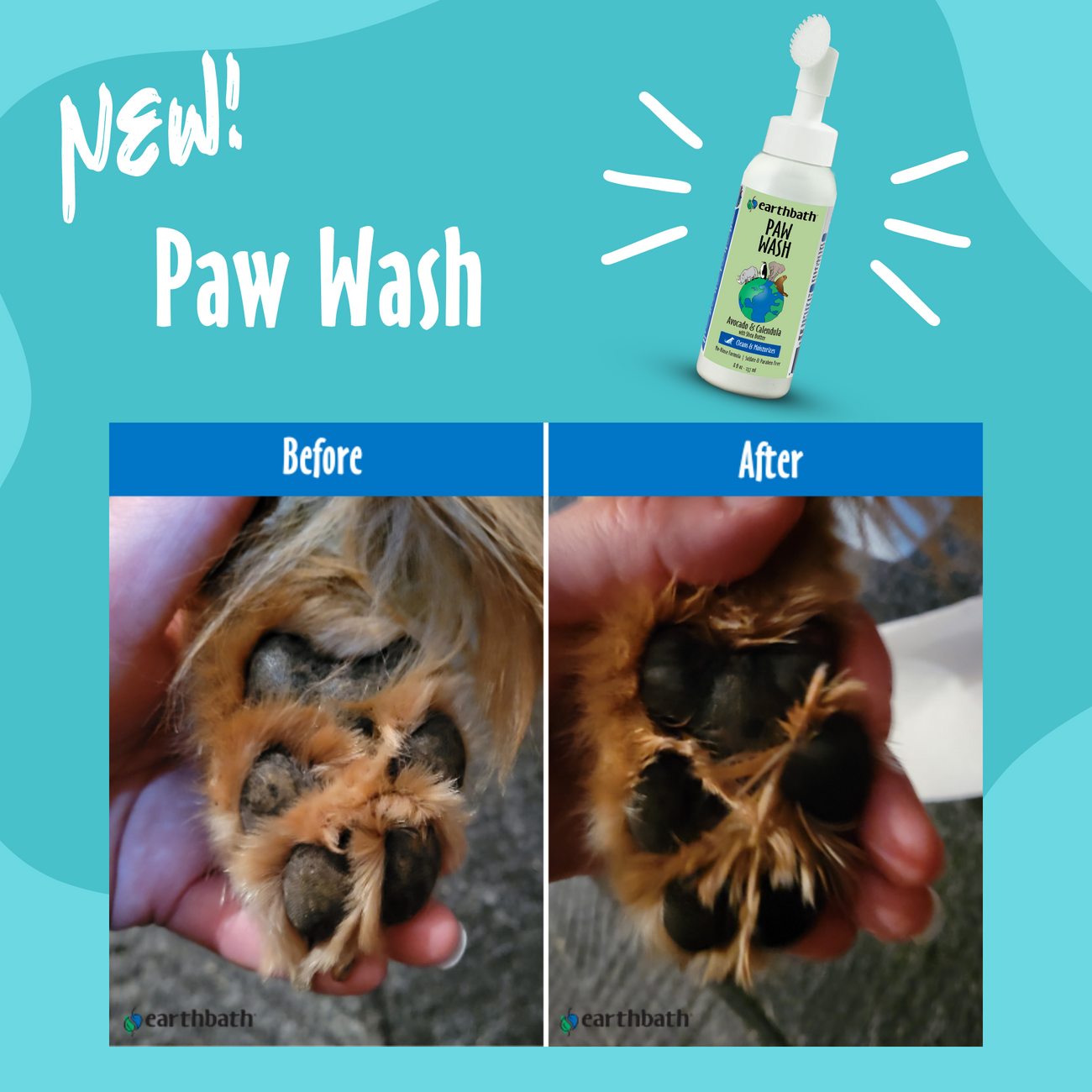 Paw Wash for Dogs & Cats