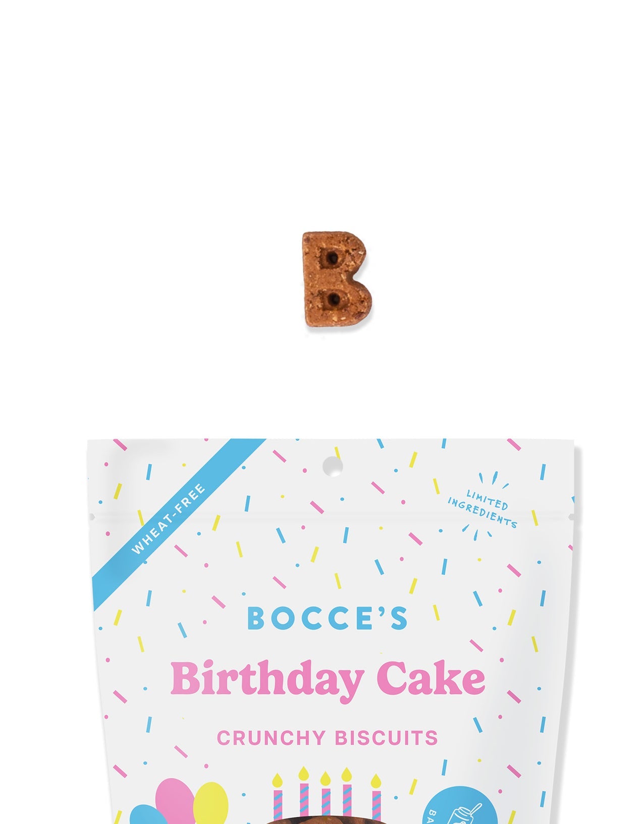 Bocce's Bakery Birthday Cake Dog Biscuits