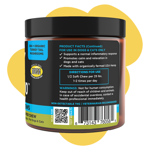 CBG+Mojo Immune Support Hemp Chew - 30 ct