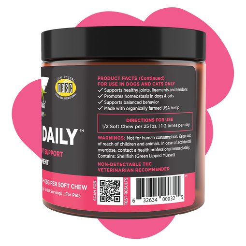 Chews Daily Mobility Support Hemp Chew - 30 ct