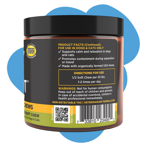 Chill + Out Calming Hemp Chews - 30 ct