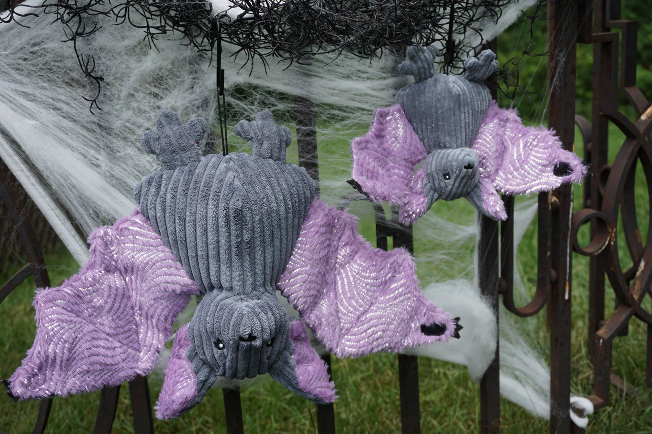 Boris Bat Corduroy & Glimmering Plush - Small