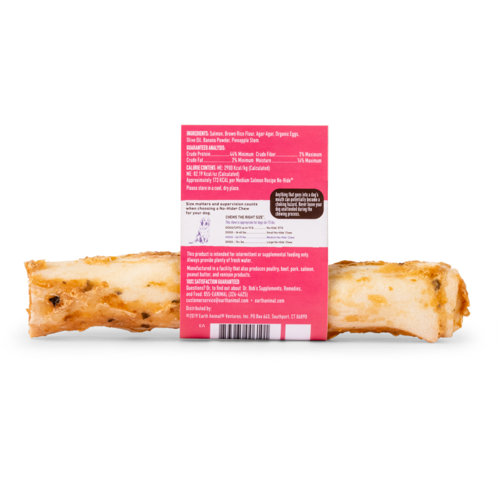 7" Earth Animal Salmon No Hide