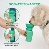 Springer Flip Dog Travel Water Bottle 20 oz - Lilac