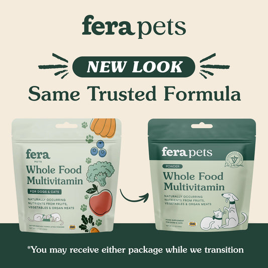 Fera Pets Whole Food Multivitamin Topper