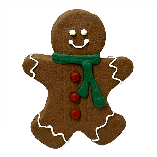 Gingerbread Man Dog Cookie