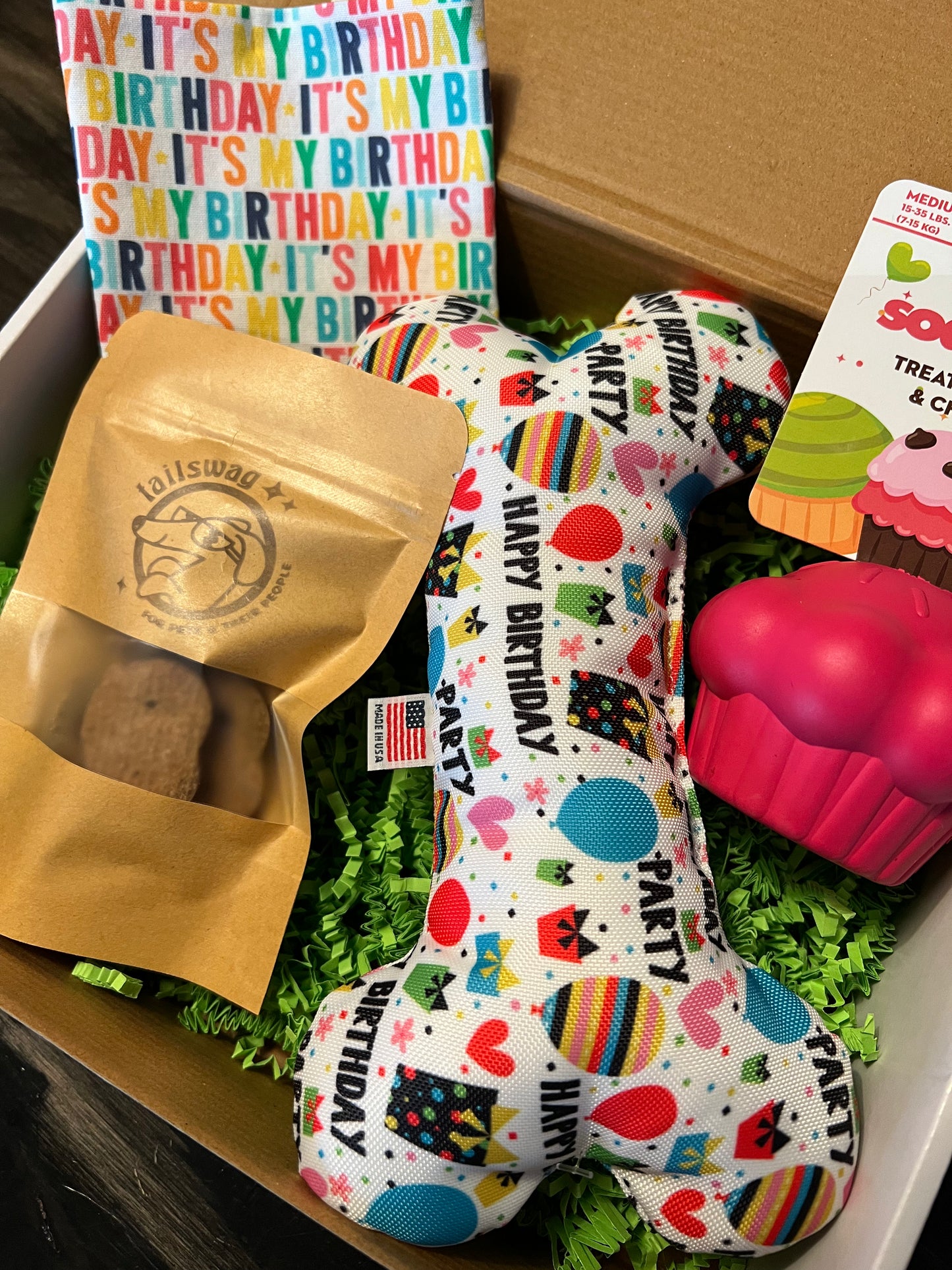 Happy Birthday Dog Box