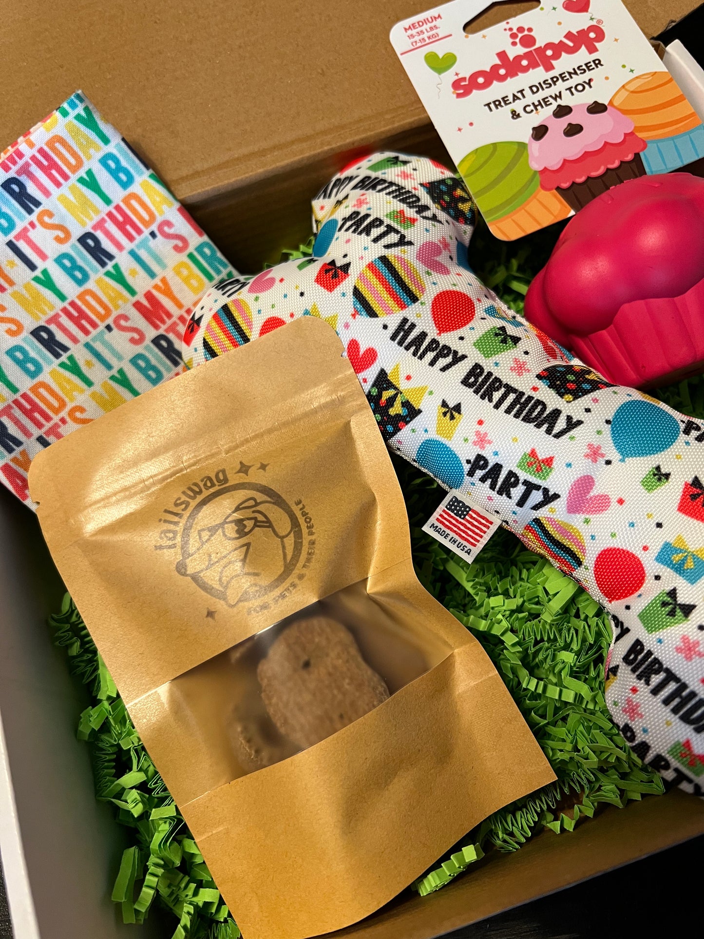 Happy Birthday Dog Box
