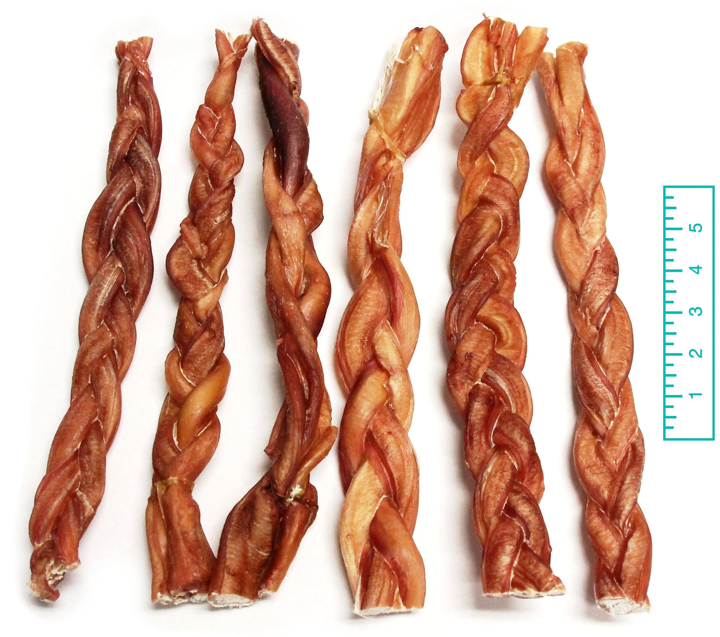 12" Thick Braided Bully Stick - Odor Free