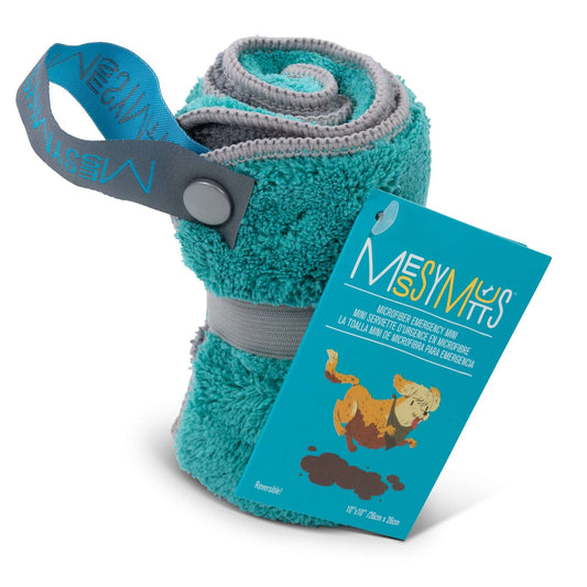 Microfiber Emergency Mini Dog Towel, 10" x 10"