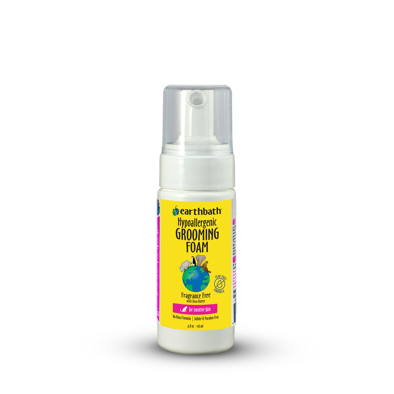 Hypoallergenic Cat Grooming Foam - 4oz