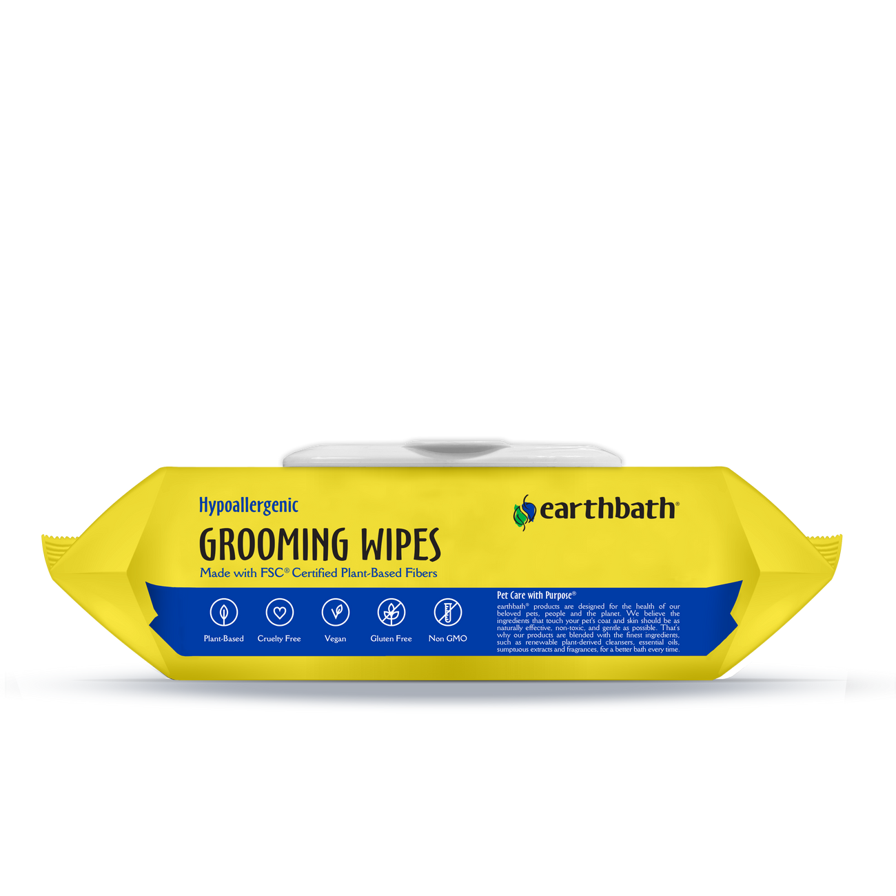 Hypoallergenic Grooming Wipes for Dogs & Cats - 100 ct