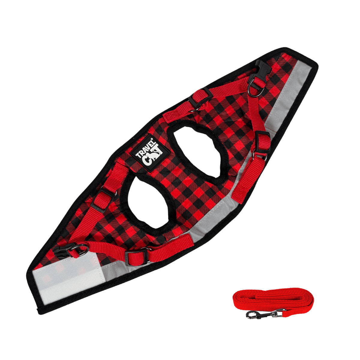 "The Pawsitively Plaid" Limited Edition Cat Harness & Leash Set