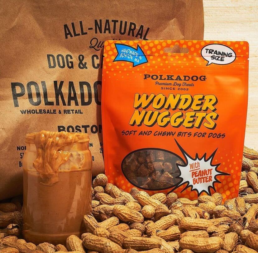 Polkadog Wonder Nuggets Peanut Butter - 10 oz