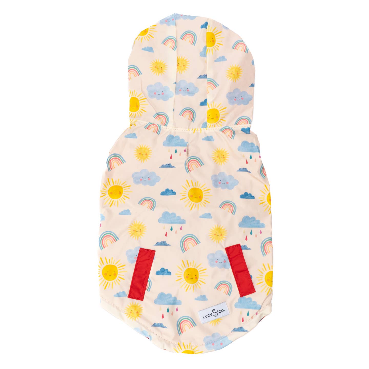 The Rain or Shine Reversible Dog Raincoat