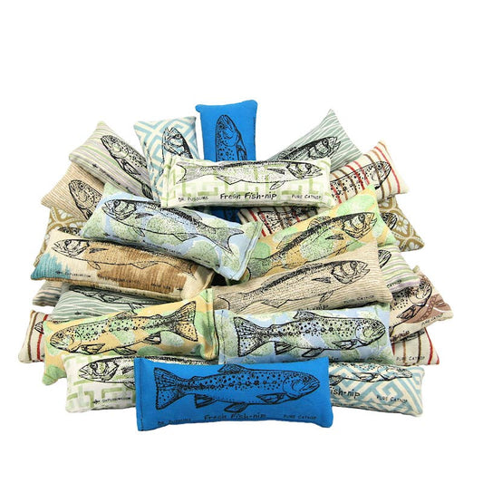 Fish Nip Catnip Kicker Cat Toy