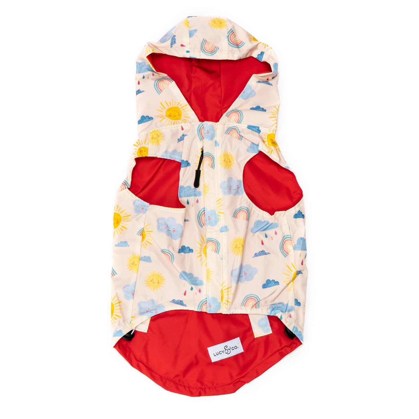 The Rain or Shine Reversible Dog Raincoat