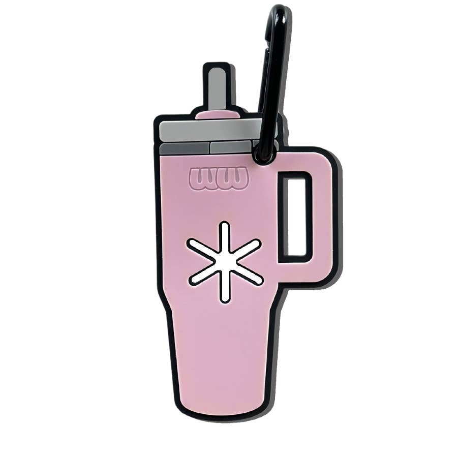 Pink Tumbler Poopy Loop® Used Dog Waste Bag Holder
