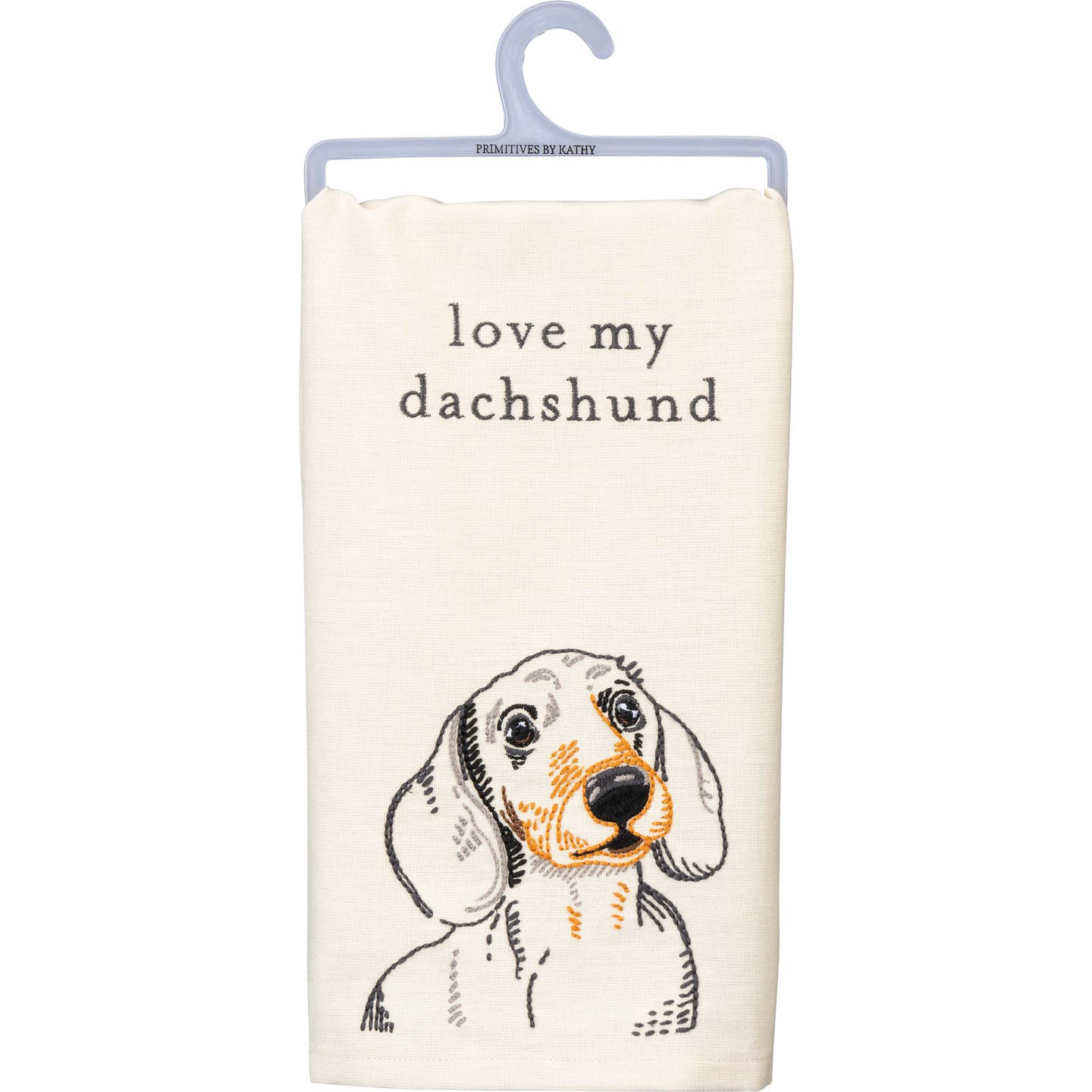 Love My Dachshund Kitchen Towel