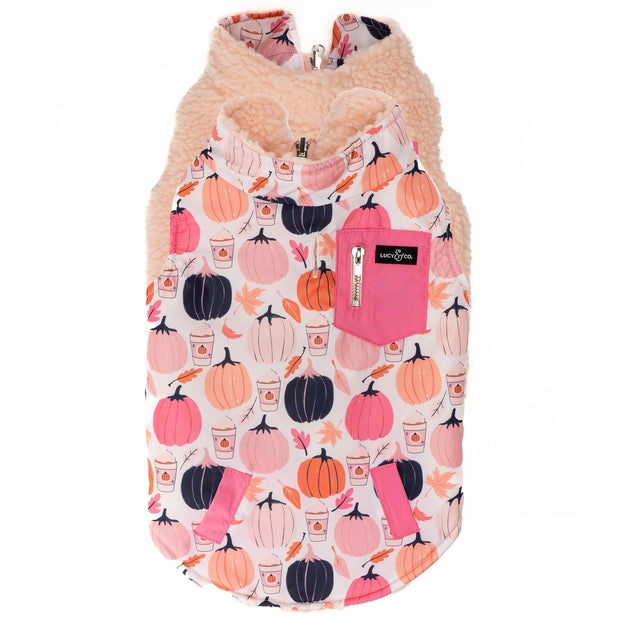 Falling for You Reversible Teddy Vest