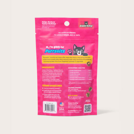 Giddy Kitty Purrsuits Cat Treats - 3 oz