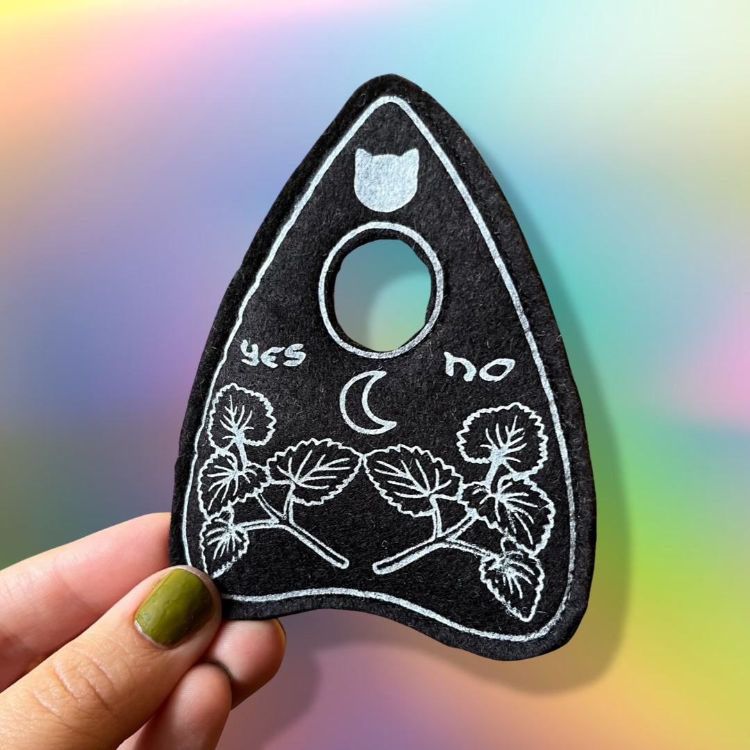 Catnip Planchette Toy