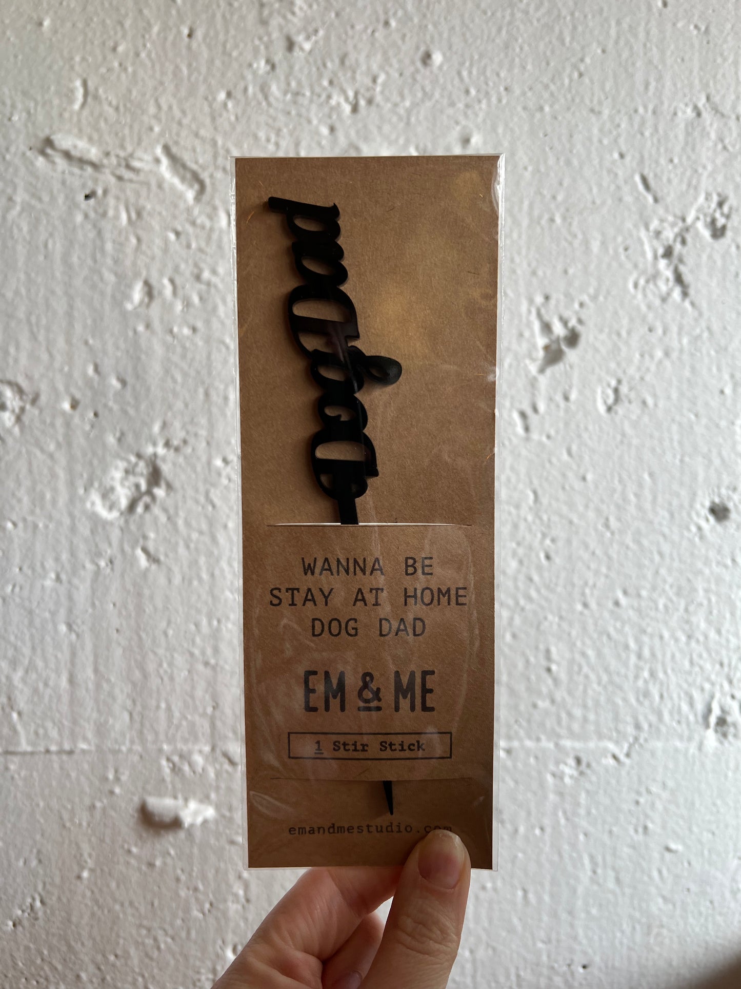 Dog Dad Stir Stick
