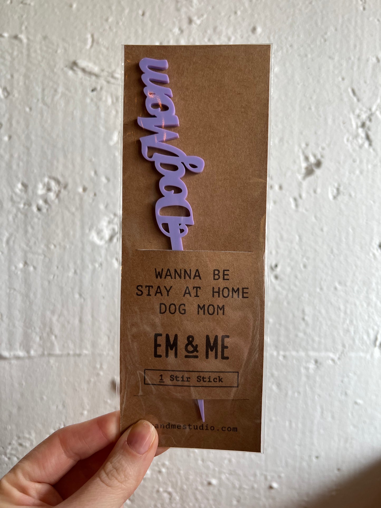 Dog Mom Stir Stick