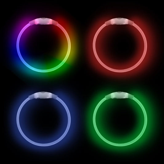 NiteHowl Rechargeable LED Safety Necklace - Disc-O Select