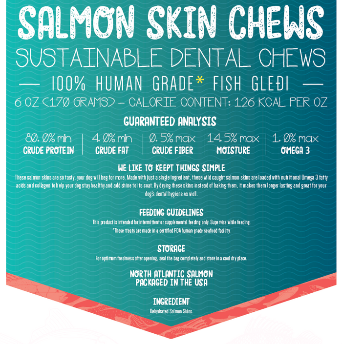 Salmon Skin - 6oz