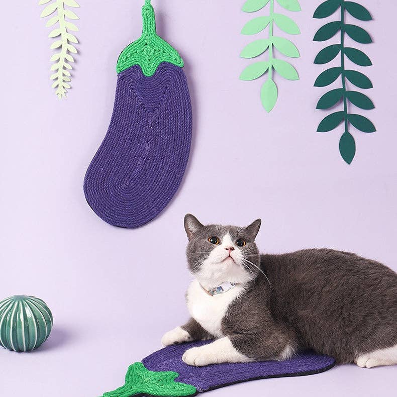 Eggplant Scratching Pad
