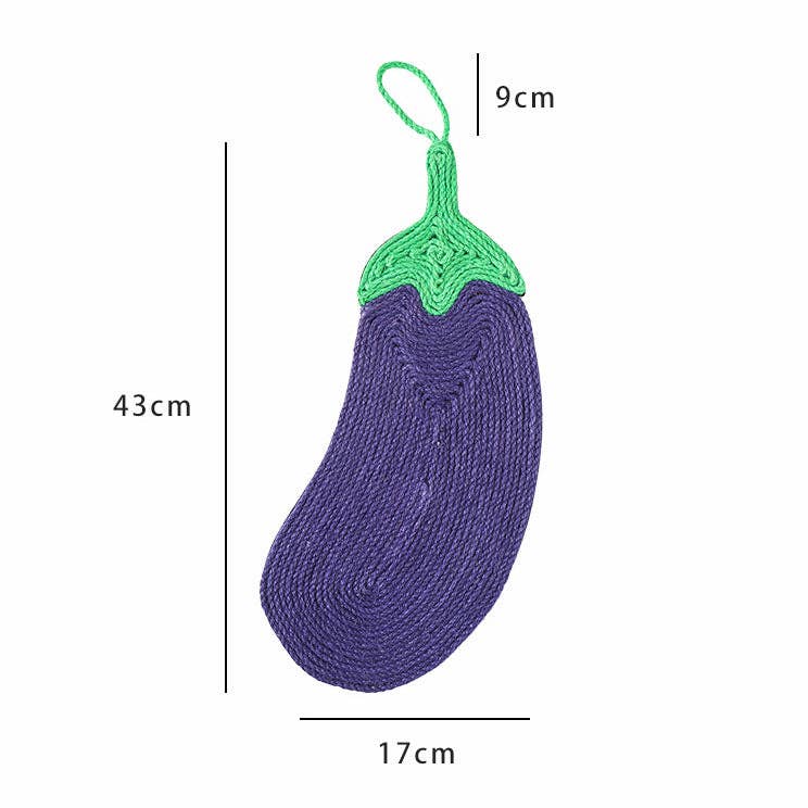 Eggplant Scratching Pad