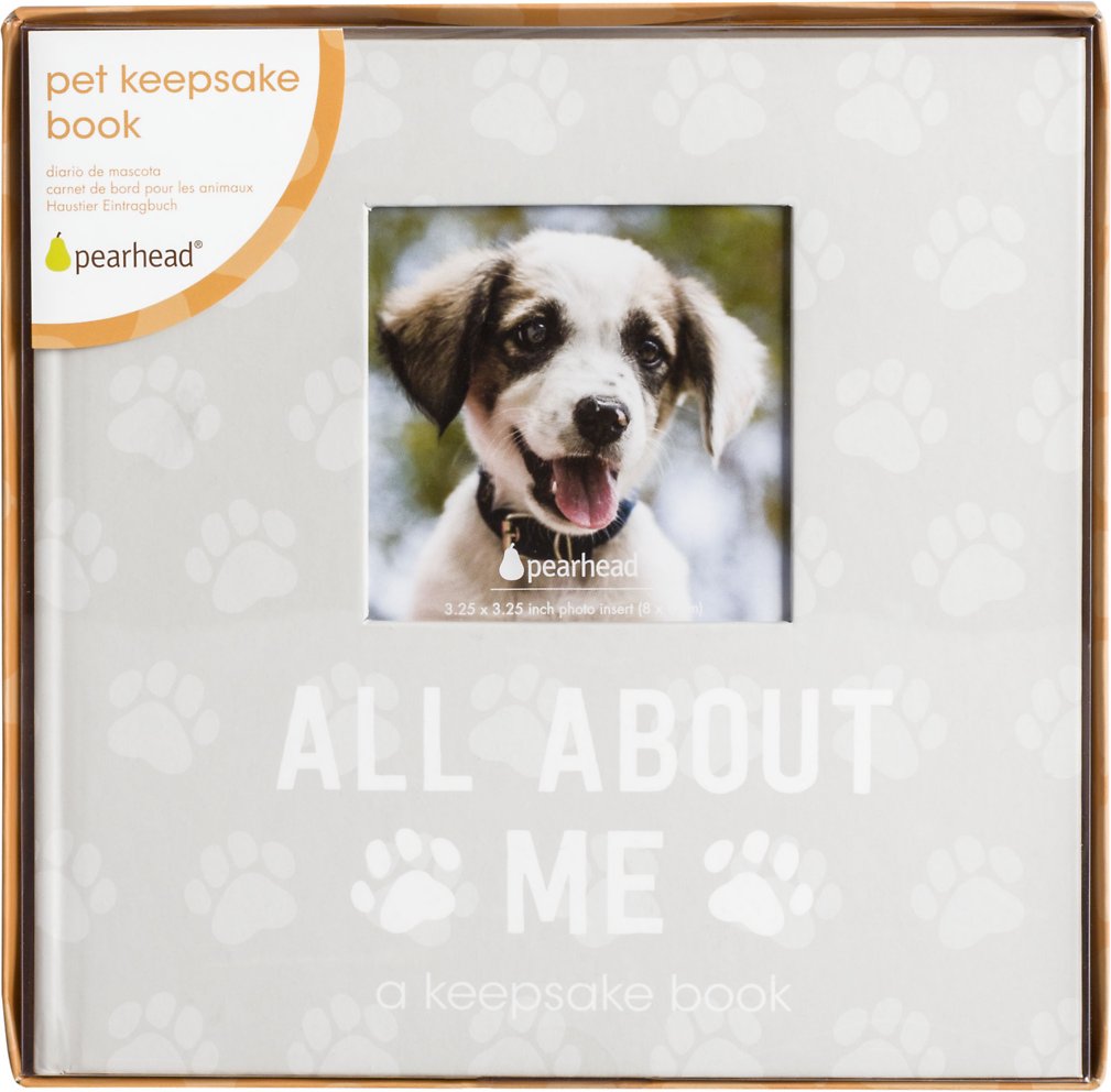 All About Me Pet Keepsake Book