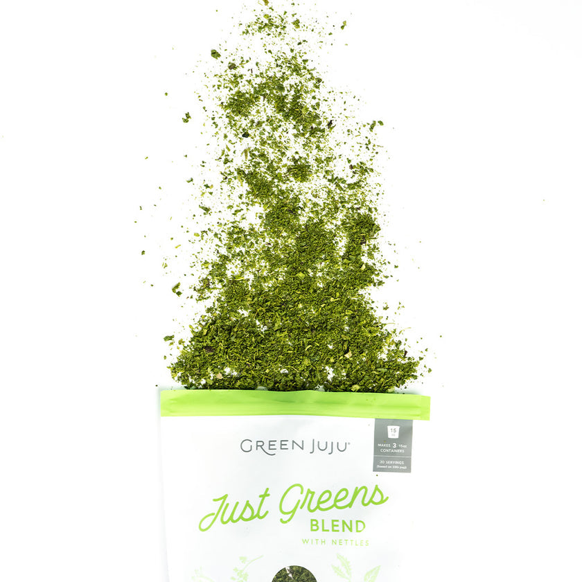 Freeze-Dried Just Greens Blend with Nettles for Dogs & Cats - 1.75 oz Bag