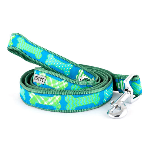 Preppy Bones Leash - Large