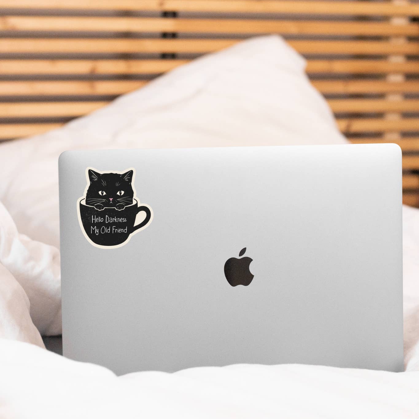 Hello Darkness My Old Friend Sticker