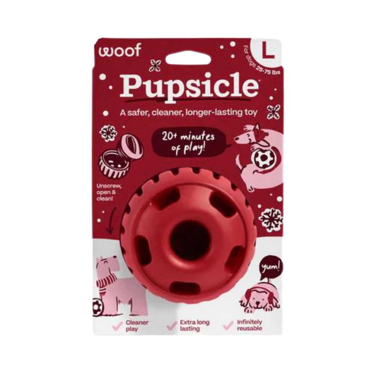 WOOF Holiday Jolly Pupsicle
