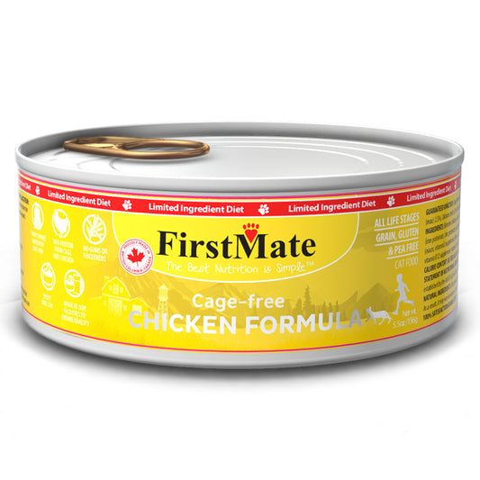 FirstMate Limited Ingredient Chicken Formula Canned Cat Food - 5.5 oz