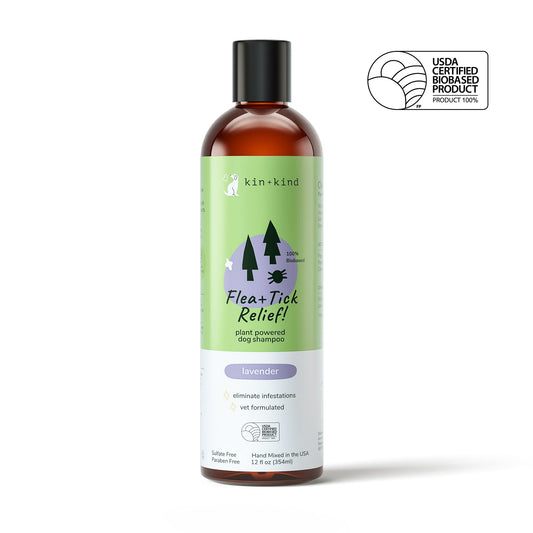 Kin+Kind Flea & Tick Shampoo for Dogs