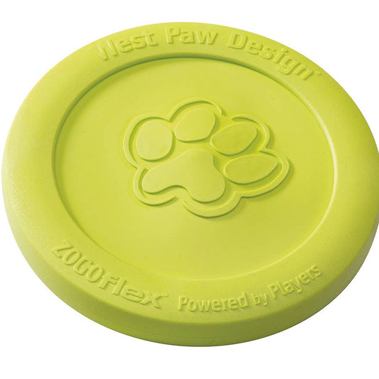 Zisc® Flying Disc Fetch Dog Toy - Granny Smith - Small