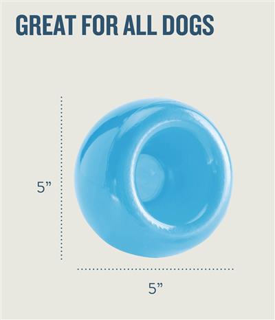 Planet Dog Orbee-Tuff Snoop Interactive Treat-Dispensing Dog Toy - Blue